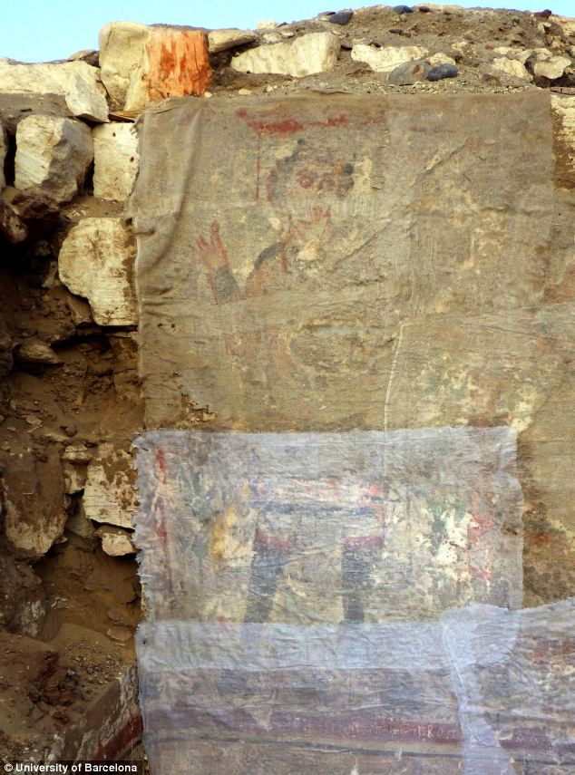 Drawing of Jesus in Egypt